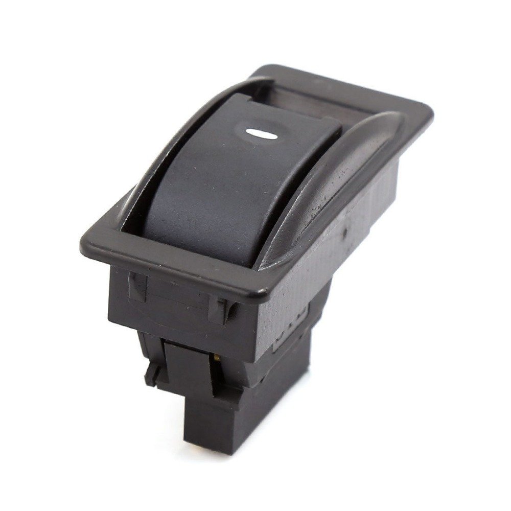 Universal 12V 5 Pins Car Single Button Electric Power Window Master Control Switch With Board